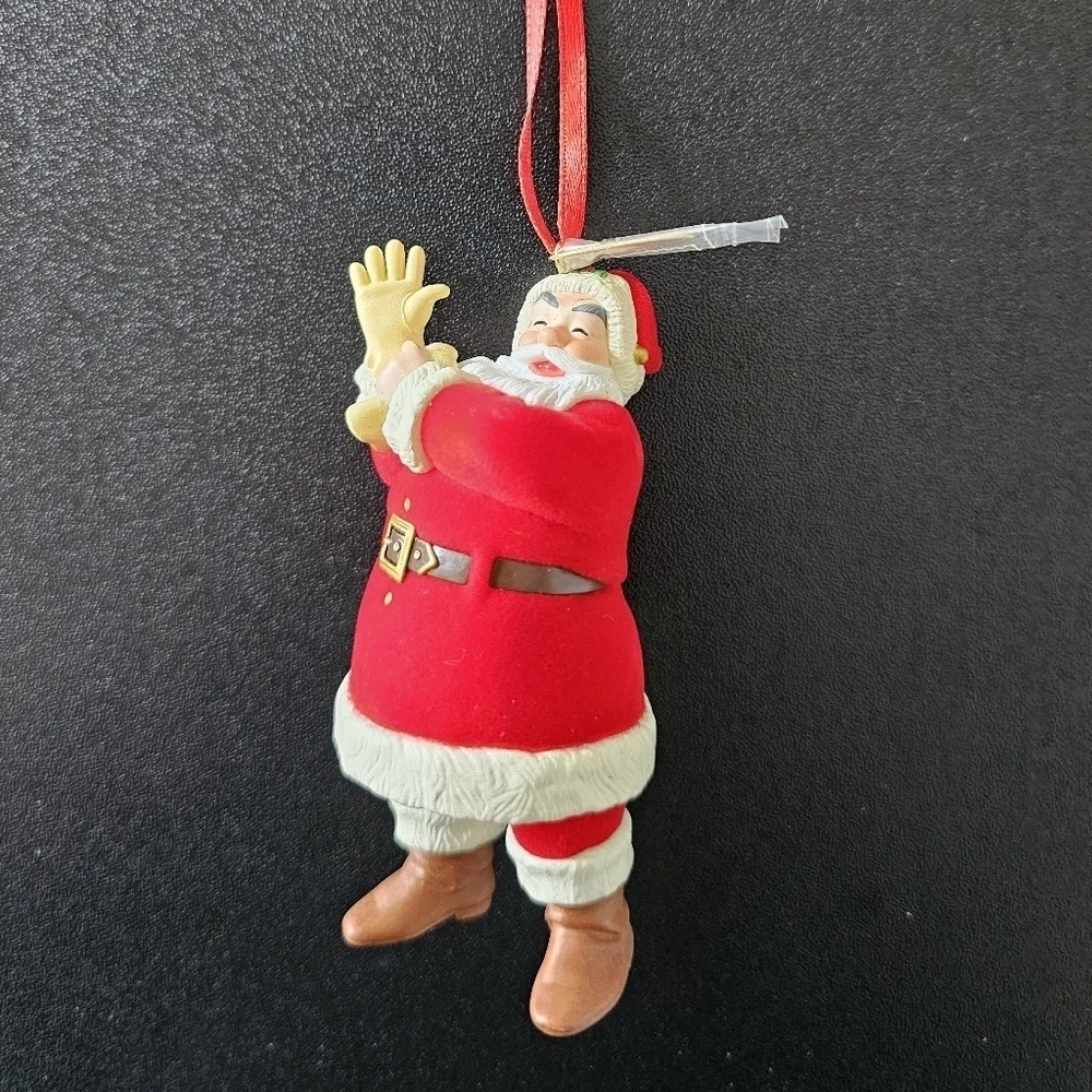 New Vintage Hallmark 2001 Twas the Night Before Christmas Santa Claus Ornament